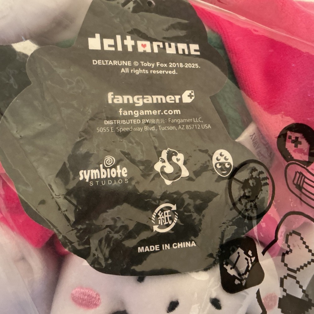 Official Deltarune No Hat Ralsei Plush 7" Fangamer Undertale NWT Sealed - Picture 4 of 7